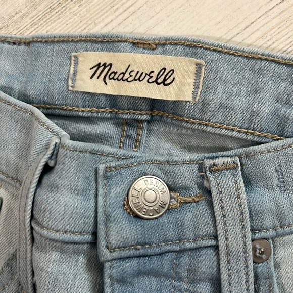 Madewell 9” Mid-Rise Skinny Crop Jeans Size 23 - Picture 7 of 13